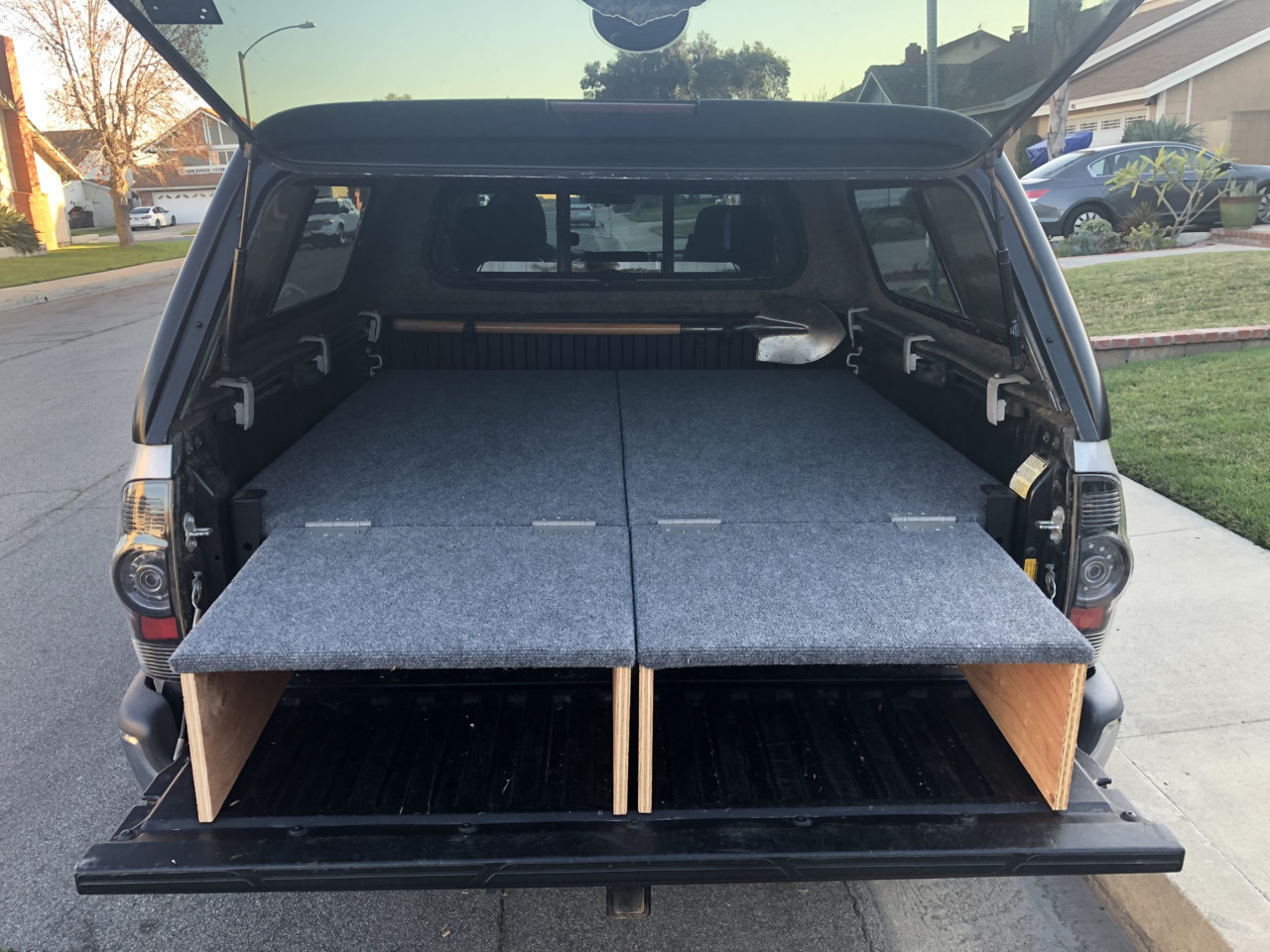 Show us your truck bed sleeping platform/drawer/storage systems Page