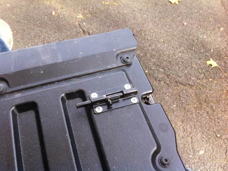 How lockable is a Camper Shell with the tailgate? World