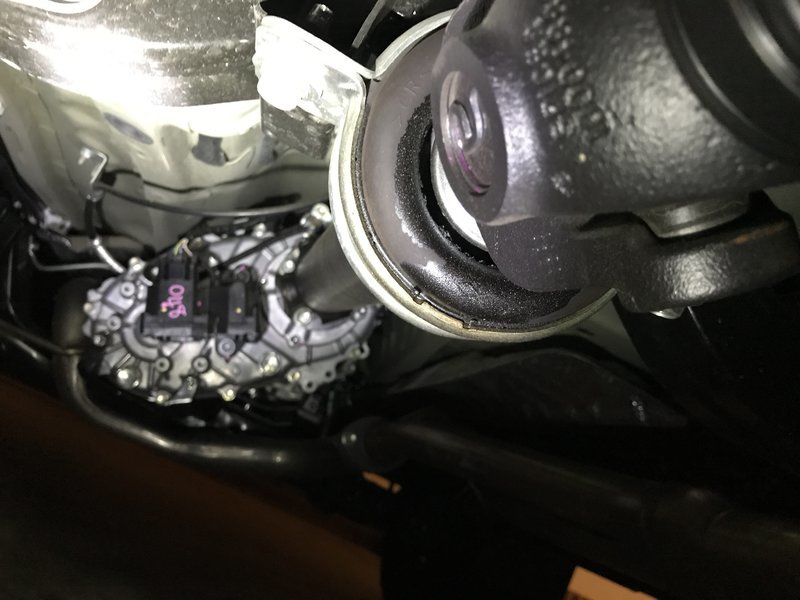 Rear Driveshaft Bearing Leaking Grease World
