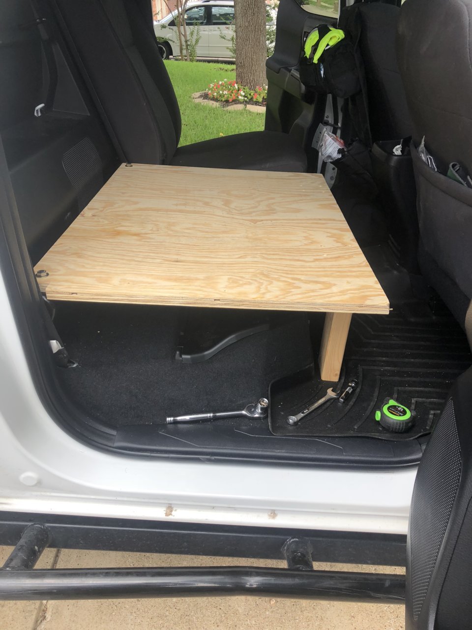 Rear Seat Storage Option World