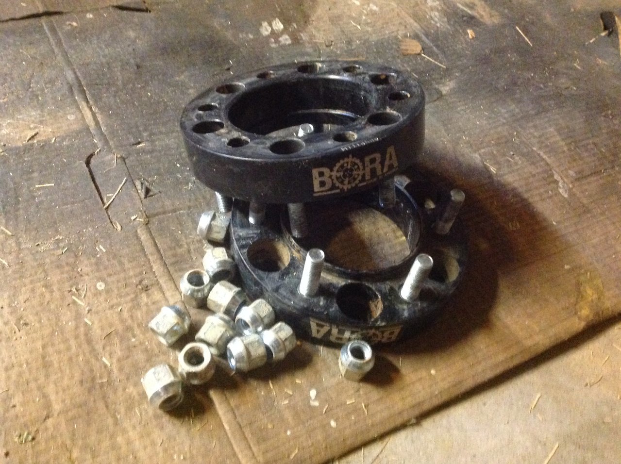 1.25" BORA wheel spacers 75 SO CAL World
