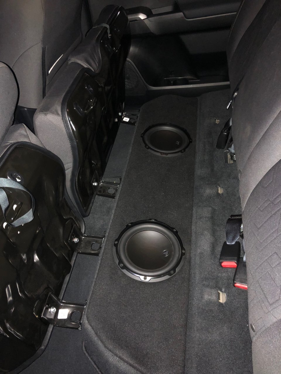 Under Seat Sub Box Build World