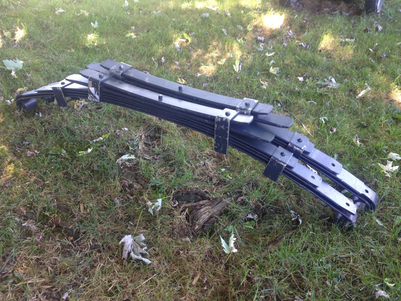 Garage Sale OME Dakar leaf springs, leaf bushings, bedrail cleats