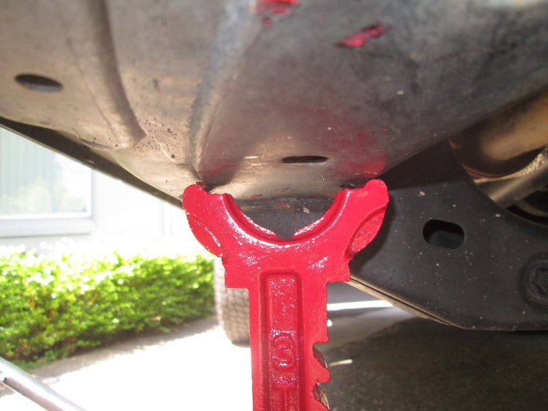 Is This A Safe Place To Place Jack Stands? World