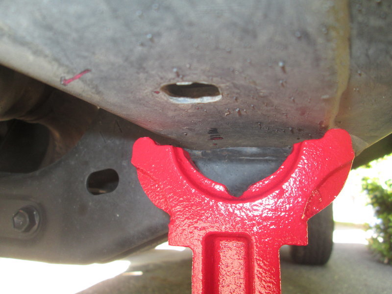 Is This A Safe Place To Place Jack Stands? World