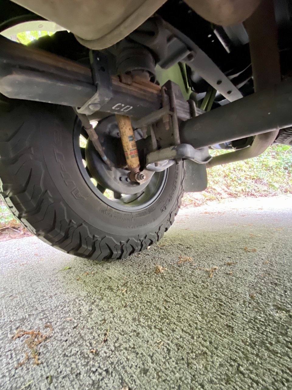 Help with stiff suspension World