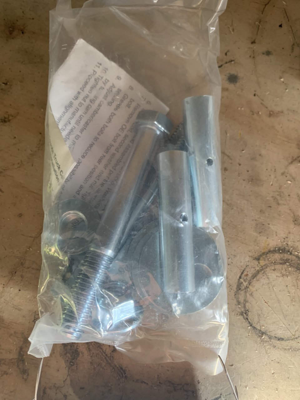 Moog lower control arm cam bolt kit World