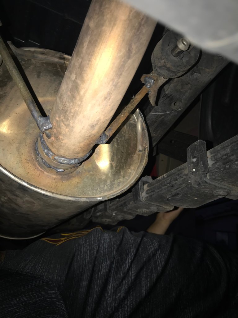 Muffler on backwards World