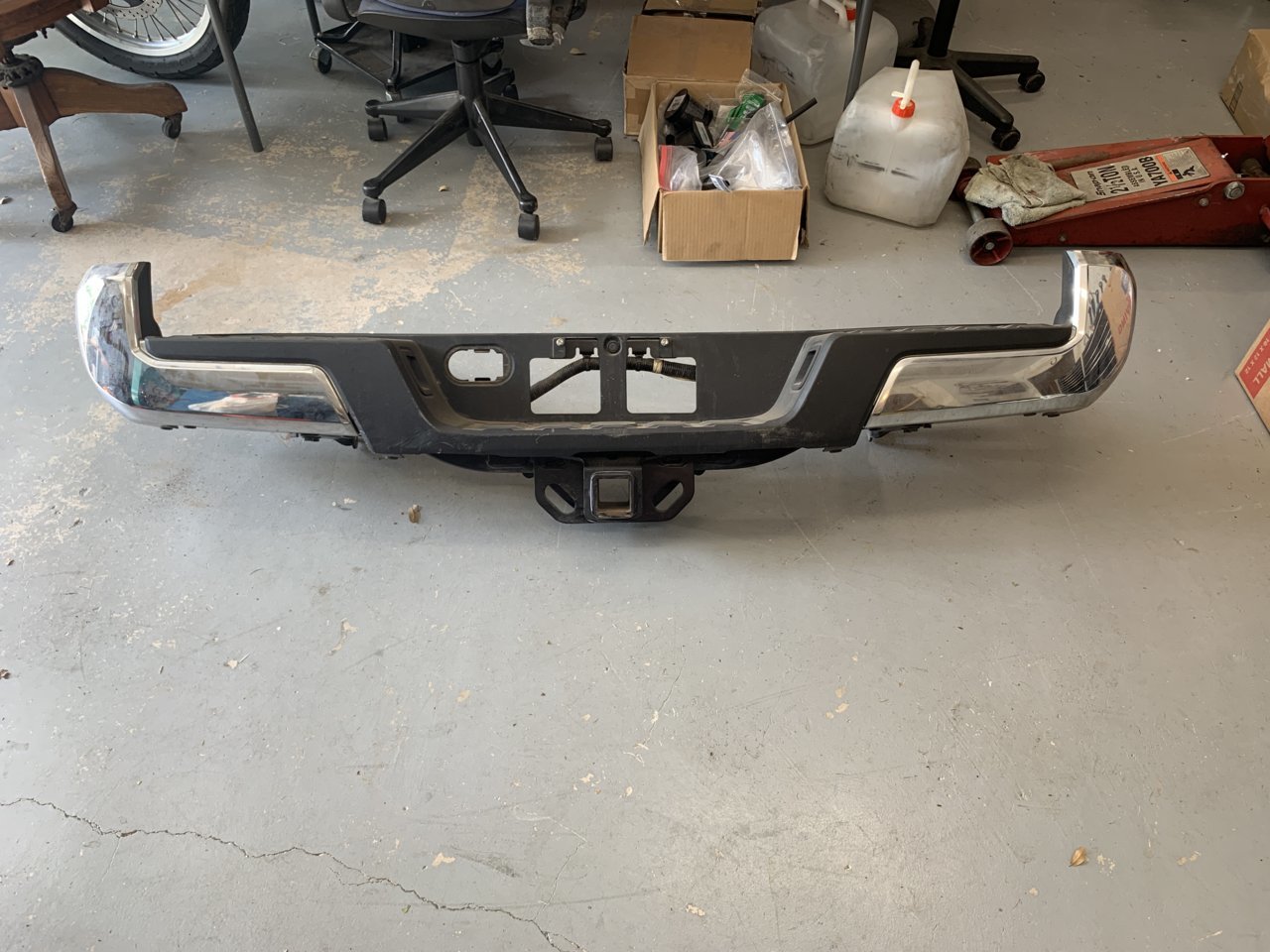 SOLD 2016 Toyota Tacoma 3rd Gen Complete Rear Bumper Assembly | Tacoma