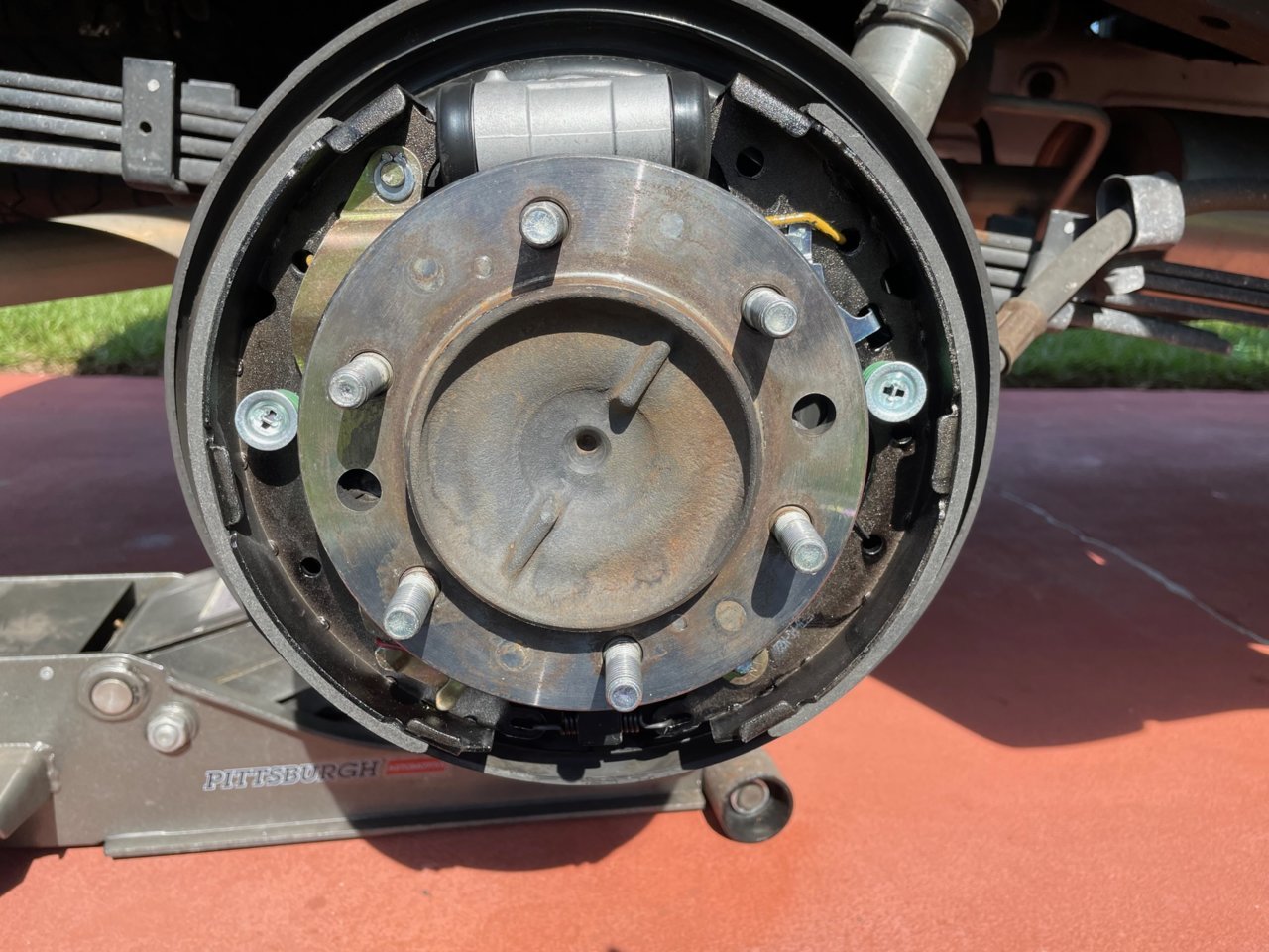 Weak parking brake after new install World