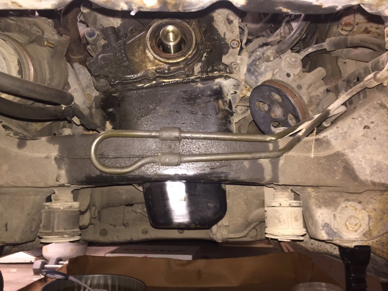 Oil Pan Removal 2001 Tacoma 2.7L TRD (Auto) | Tacoma World