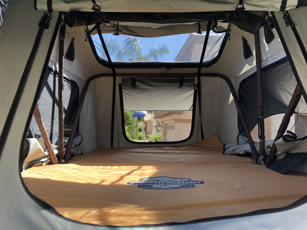 SOLD CVT Mt. Shasta Summit Series Roof Top Tent with annex RTT