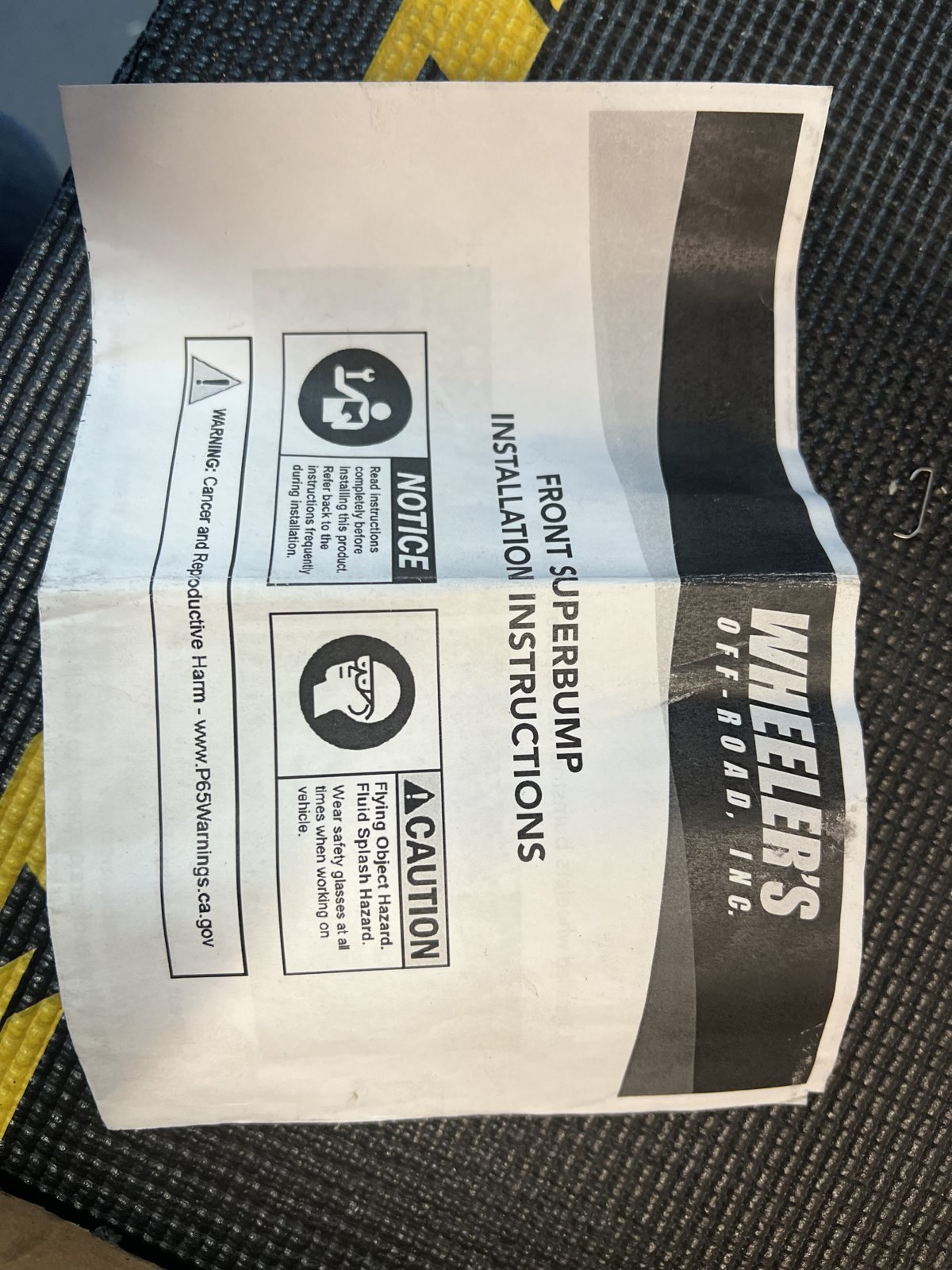 SOLD SOLD SOLD Wheelers Suoer Bumps (Front) World