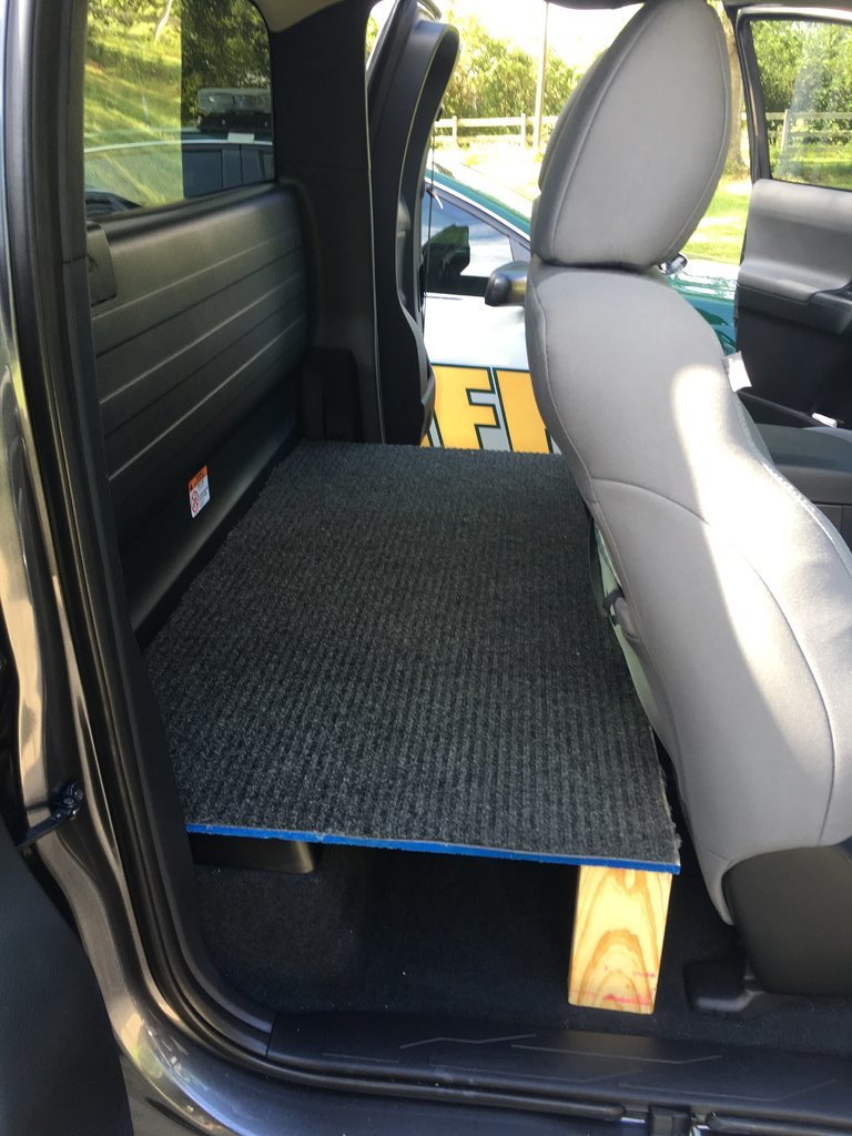 Access cab dog platform World