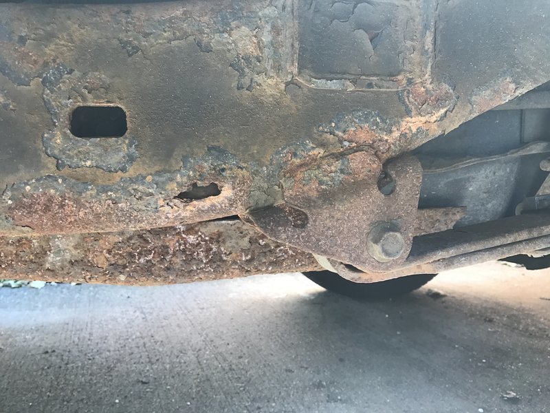 Toyota Frame Recall 2003