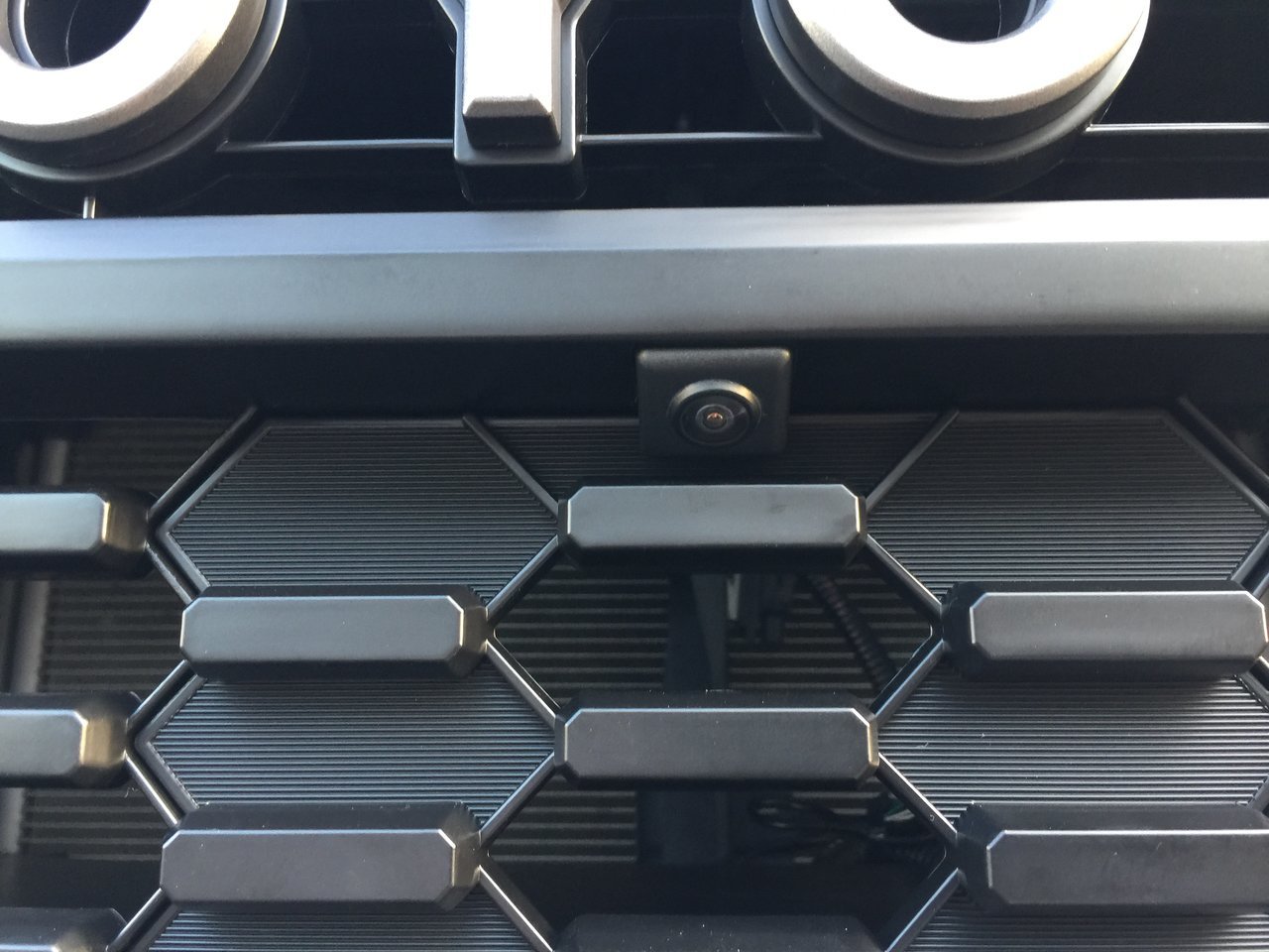 TRD Pro Grill with Front Camera World
