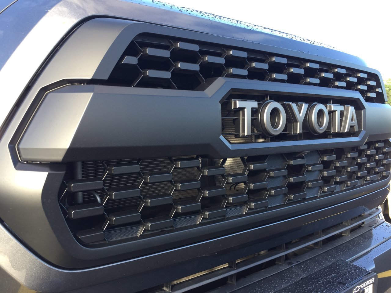 TRD Pro Grill with Front Camera World