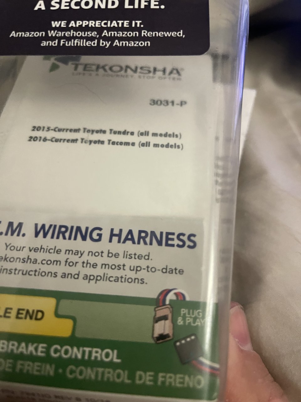 2023 trailer brake connector? World