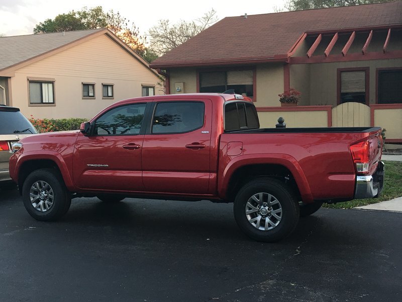 stock lift height? World