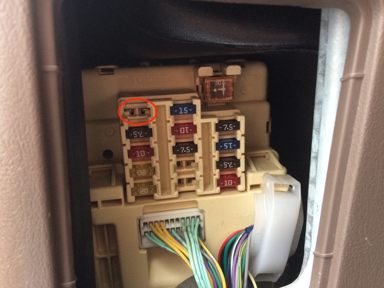 Fuse Box Module Diagram Request | Tacoma World