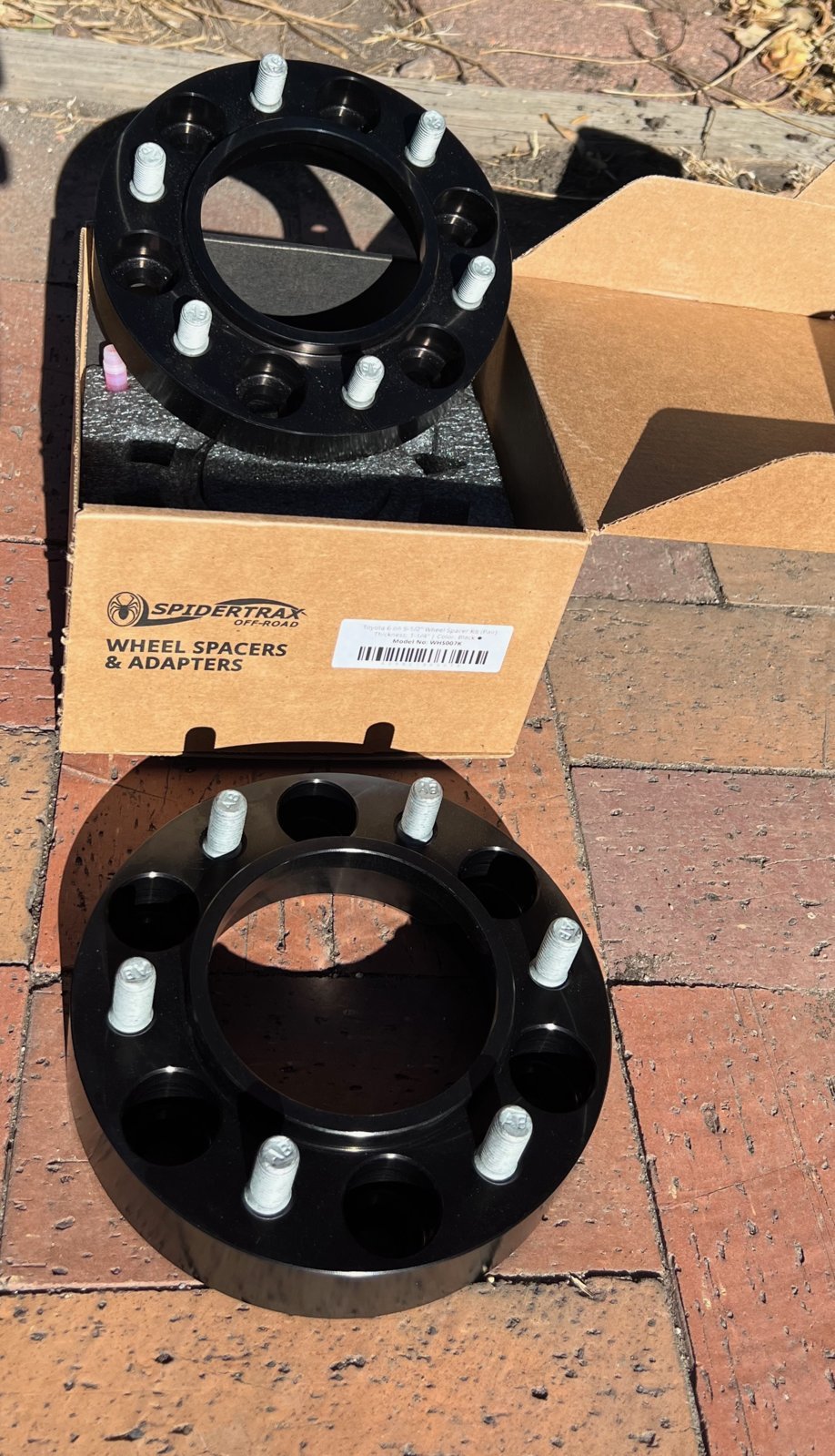 SOLD Spidertrax 1.25” Wheel Spacers World