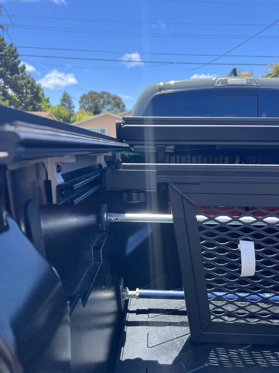 BakFlip + Long Bed OEM Cargo Divider + OEM Bed Mat MOD