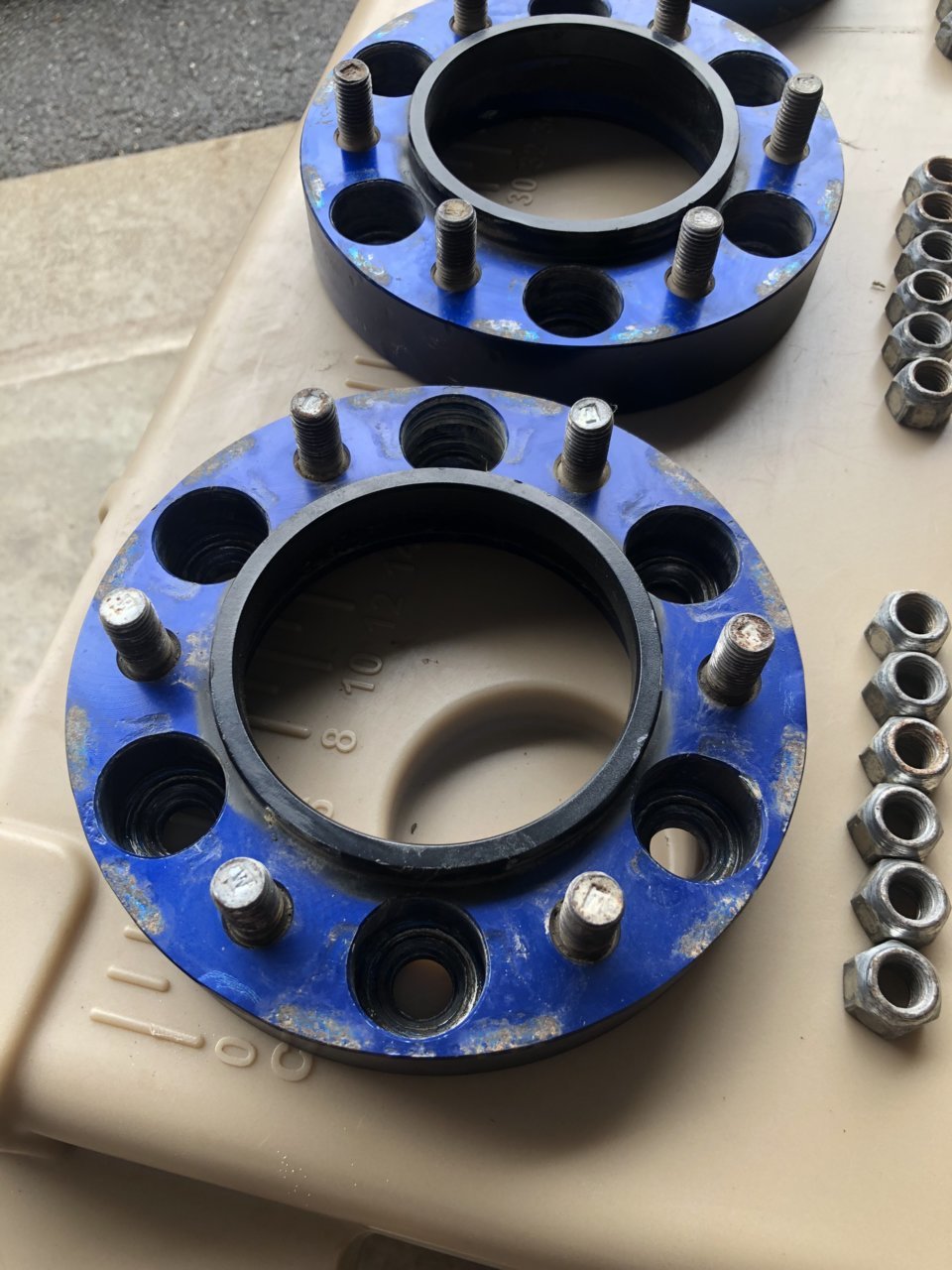 SOLD (4) Spidertrax Wheel Spacers PA World