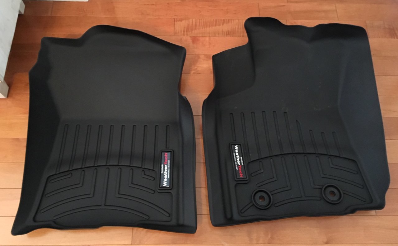 Sold!!!! WeatherTech front floor mats World