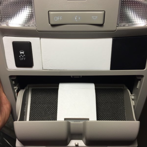 Custom Overhead Console Switch Panels Updated 6/26/2017 Now availalbe