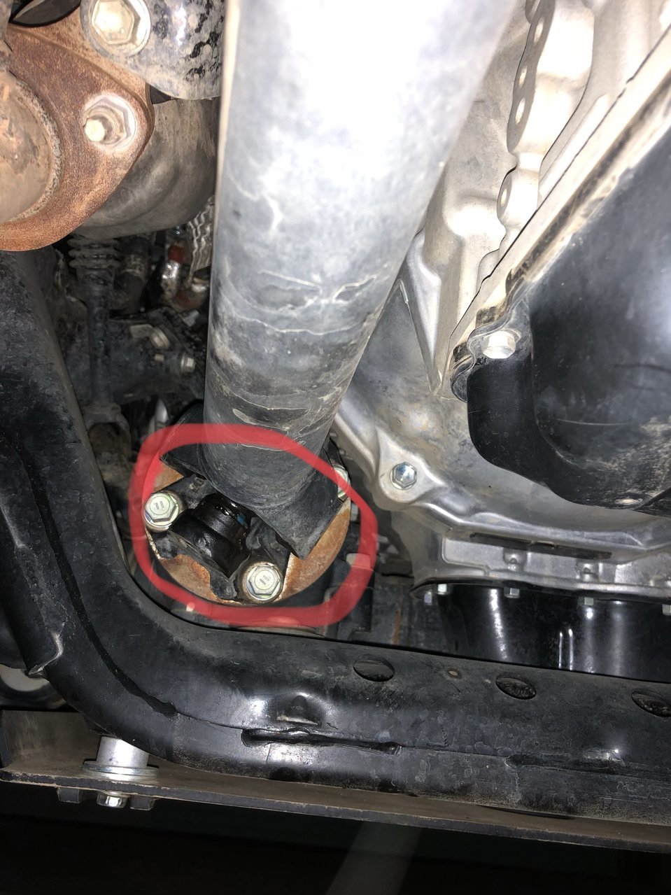 2017 TRD Sport grease lubrication points World