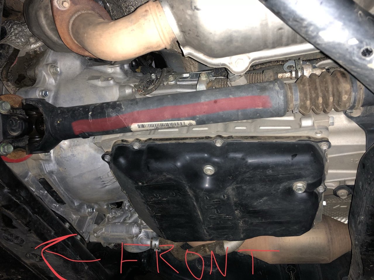 2017 TRD Sport grease lubrication points World