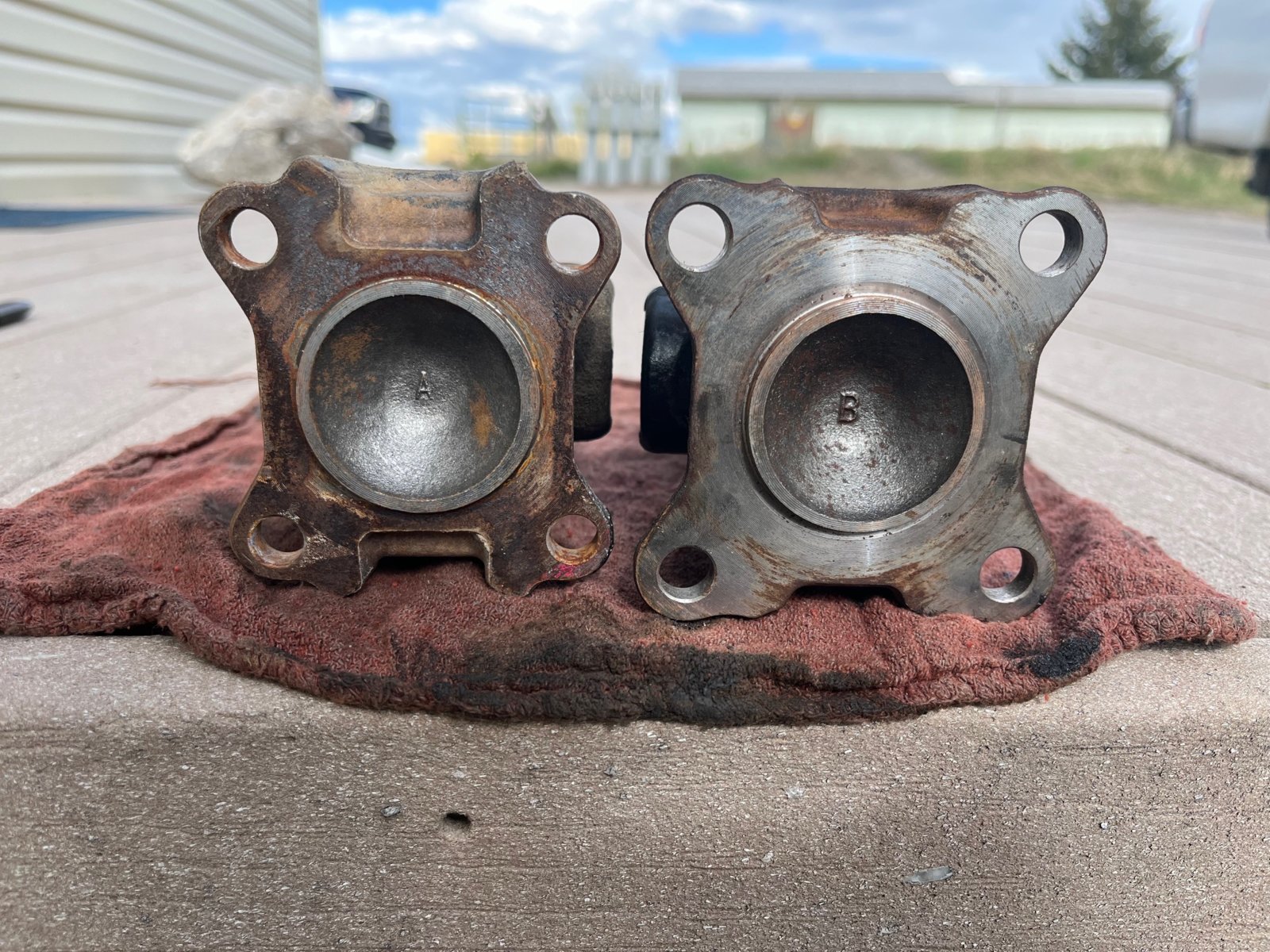 Driveshaft Slip Yoke Grease Plug Gone. Options? World