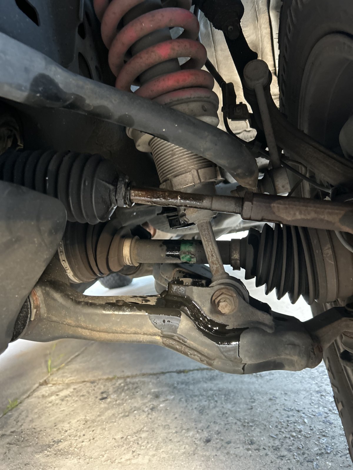 06 rack and pinion leak. World