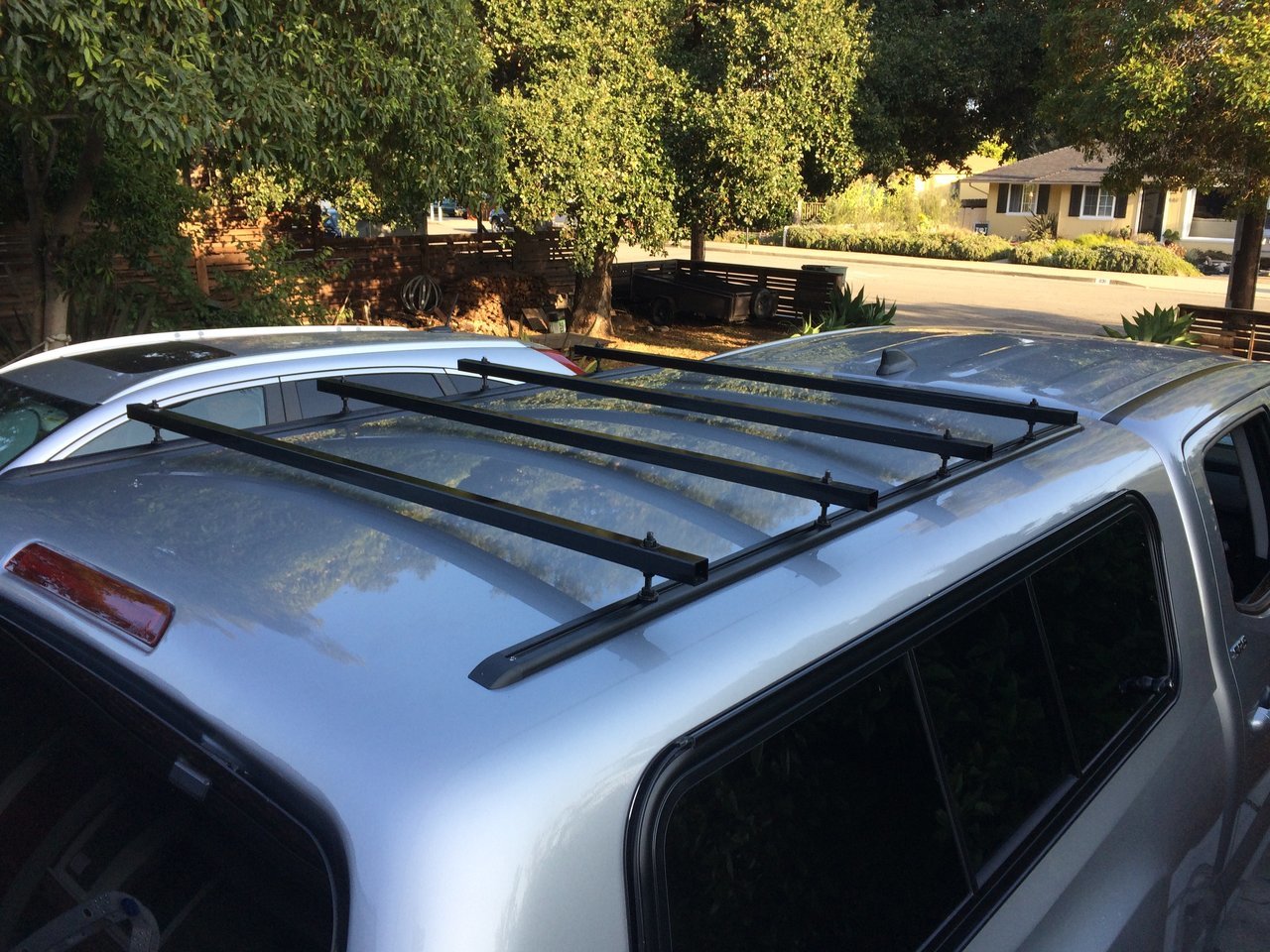 DIY roof rack on shell World