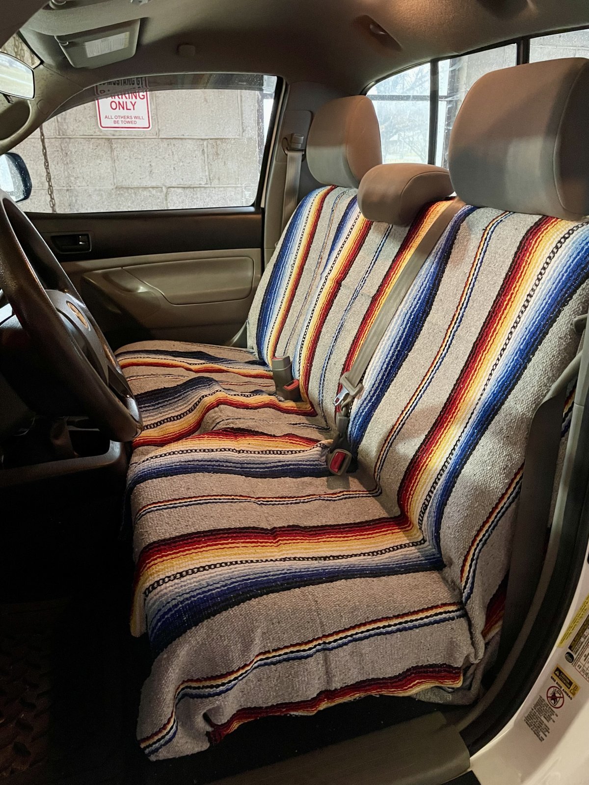 Mexican Blanket seat cover World