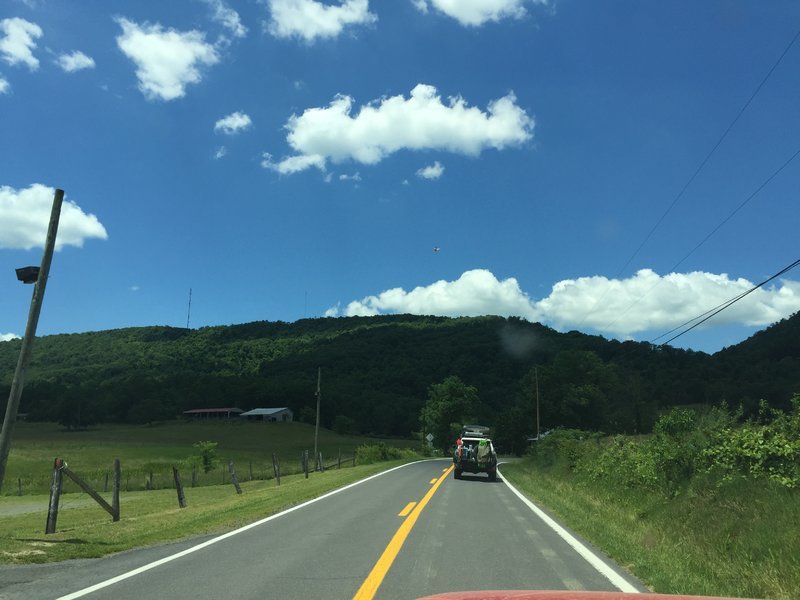 River Crossing during our West Virginia Overland trip. World