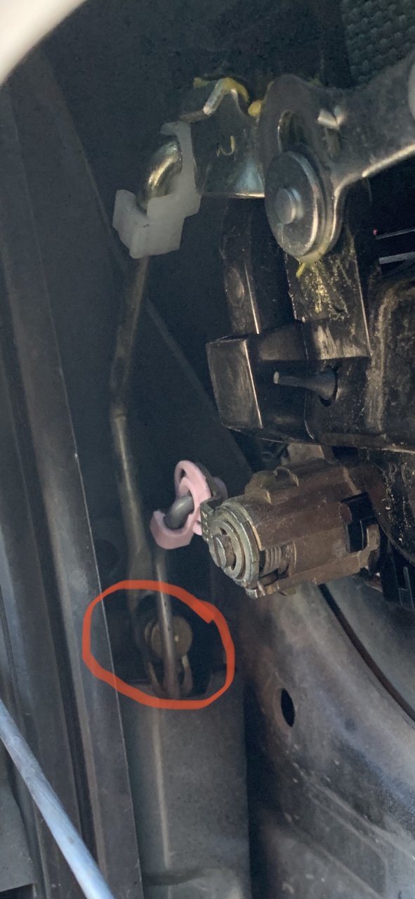 Passenger door won't open from the outside World