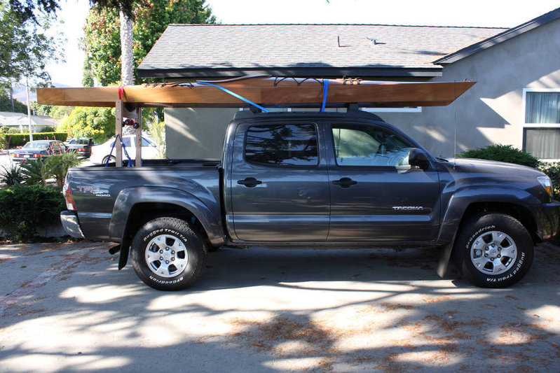DCSB options for hauling a canoe/kayak World