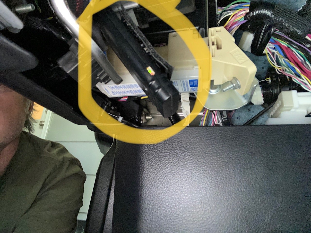 Black Box Under Steering Wheel World