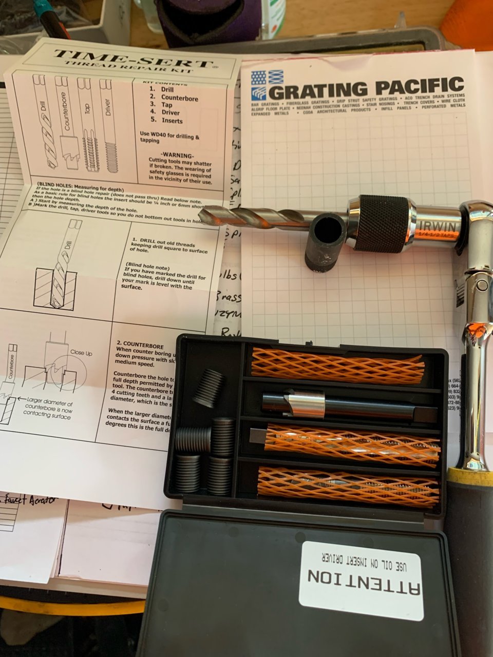 How To Stripped V6 Timing Belt Tensioner Bolt World