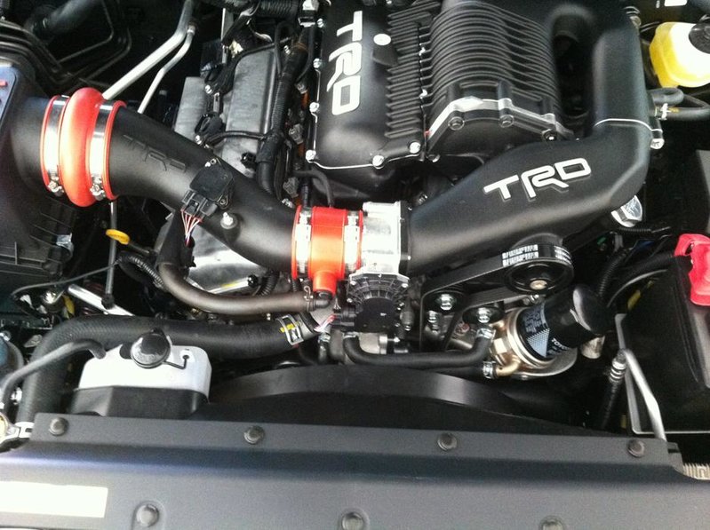 TRD Supercharger with TRD Cold Air Intake 2011 World