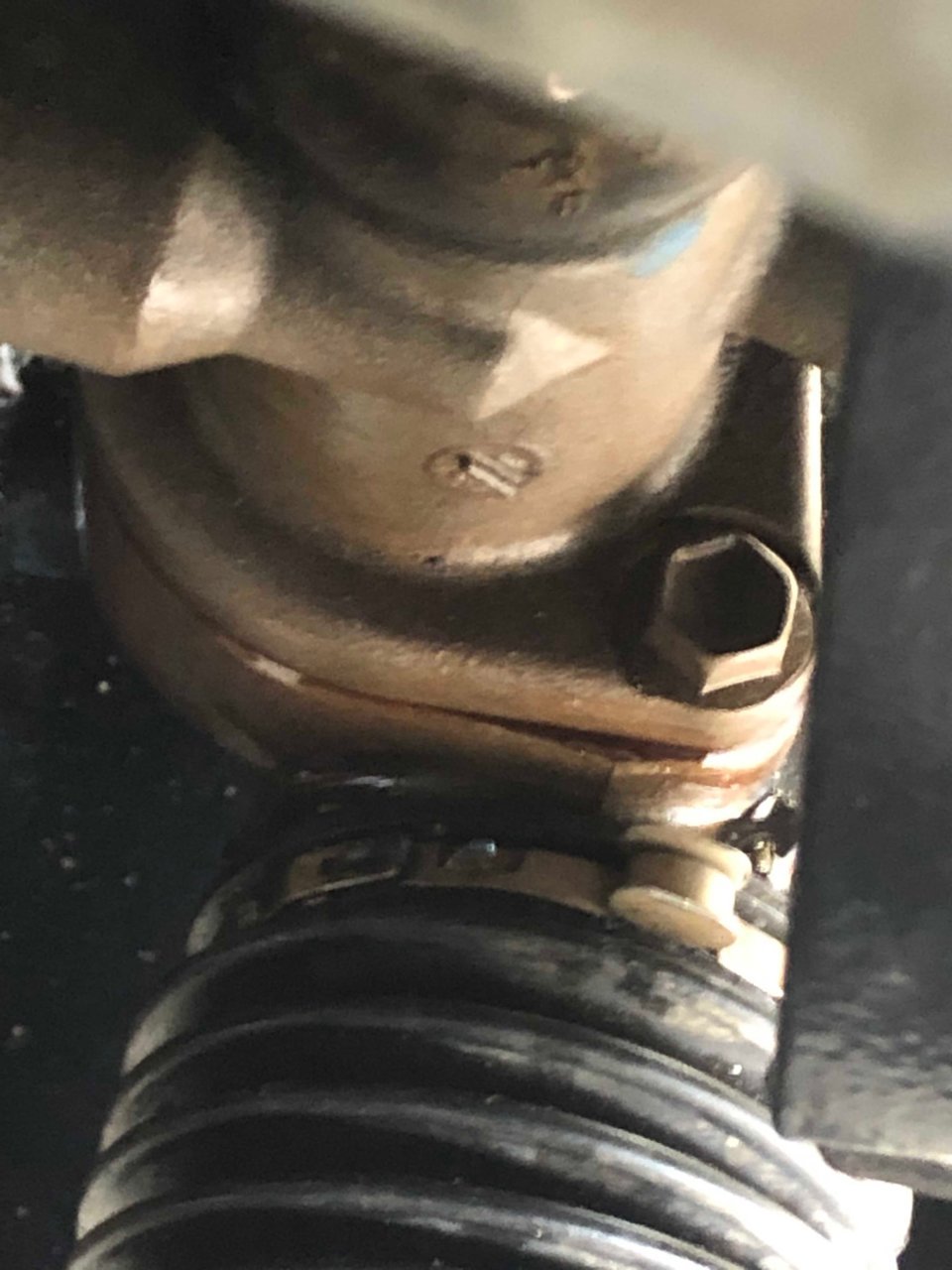 leaking rack and pinion post lift install. World