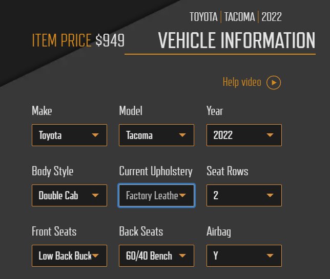 What leather does Toyota use in the Page 2 World