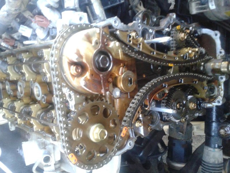 Timing Cover Leak Fix / Timing Chain Replacement W/ Pictures