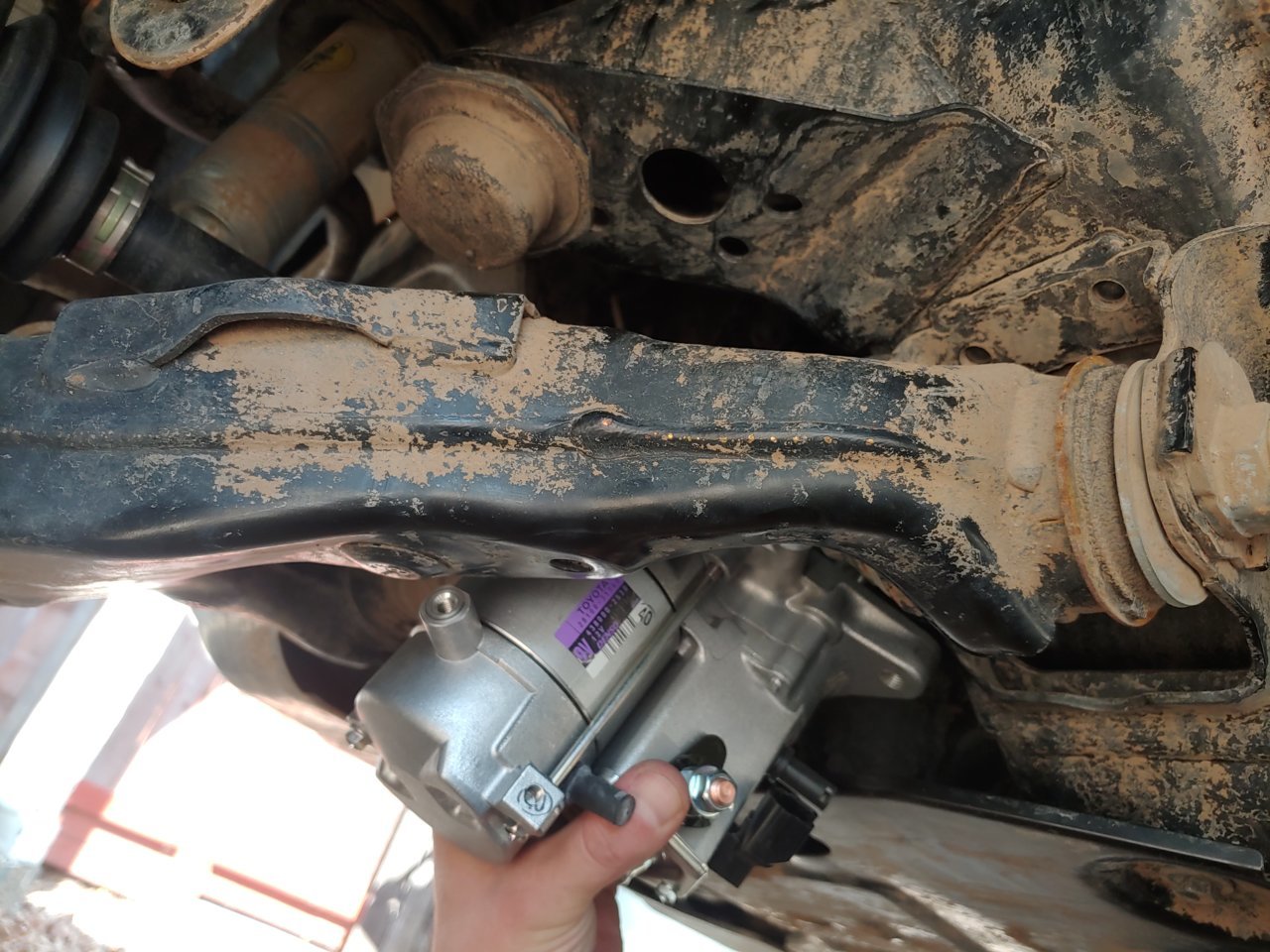 Toyota Starter Location