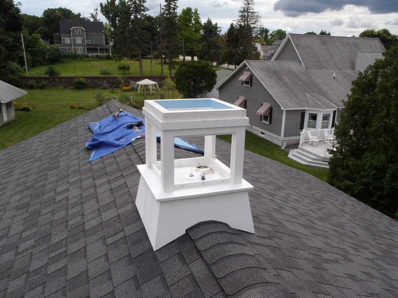 My Lighted Copper Roof Cupola Build And Install World