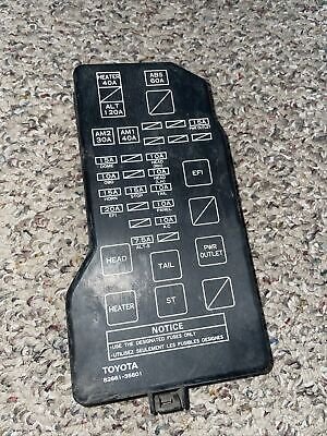 Need a good condition 1998 Toyota Tacoma fuse box Cover | Tacoma World