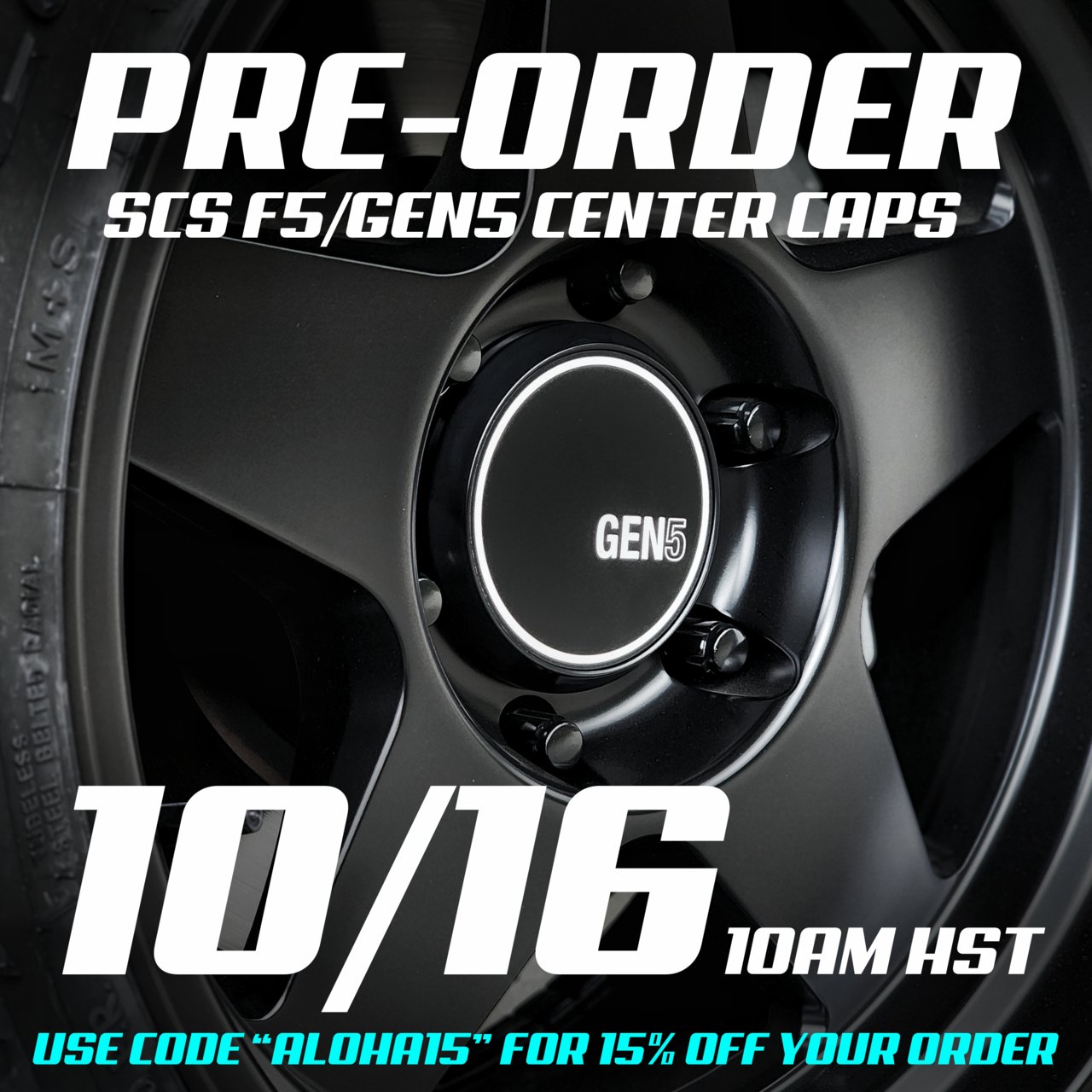 LIFTd Customs 15 Sale, Preorder SCS F5 Gen5 Center Caps World