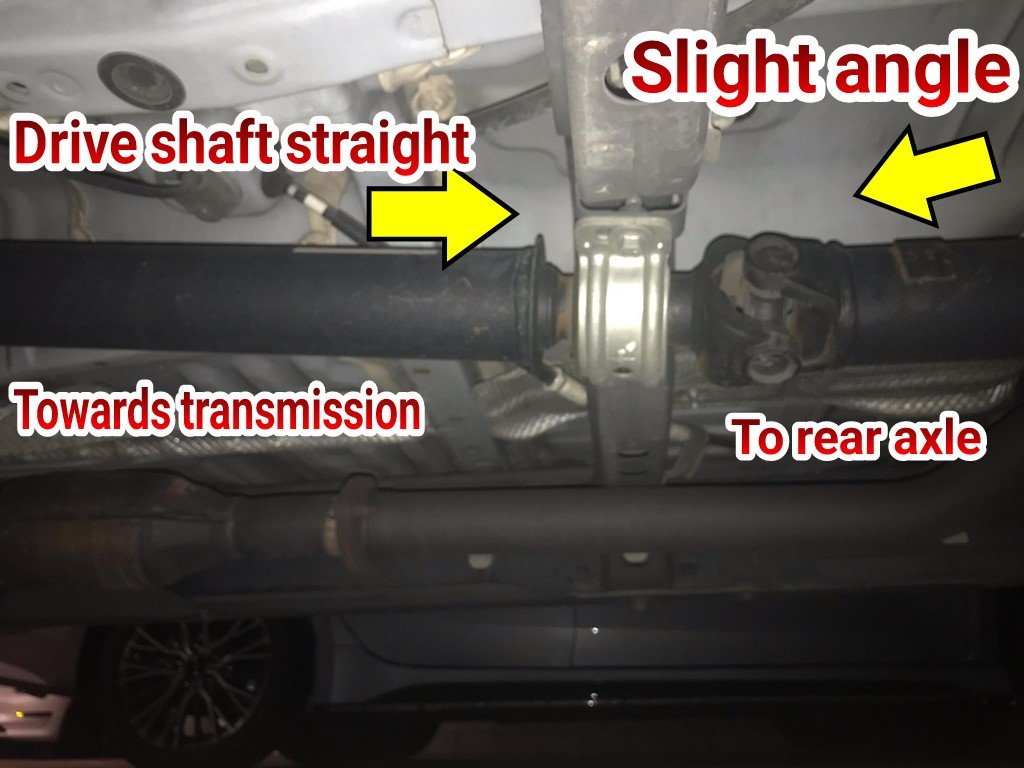 Slight vibration at 6575 mph after 2 1/4 inch lowering blocks