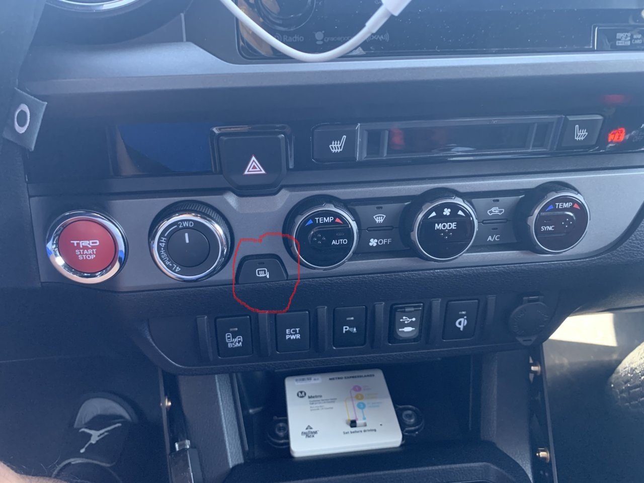 Heated side view mirrors mod World